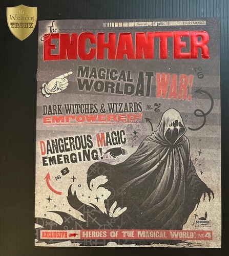 Enchanter Second Wizarding War Magazine, Wizarding Trunk, Harry Potter, Hogwarts