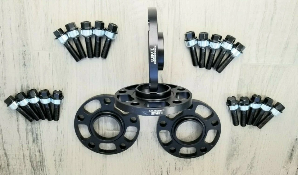 Porsche Panamera 2010-23 kit espaciadores de rueda centrados en el cubo de 15 mm súper alta calidad Foto 2 de 3