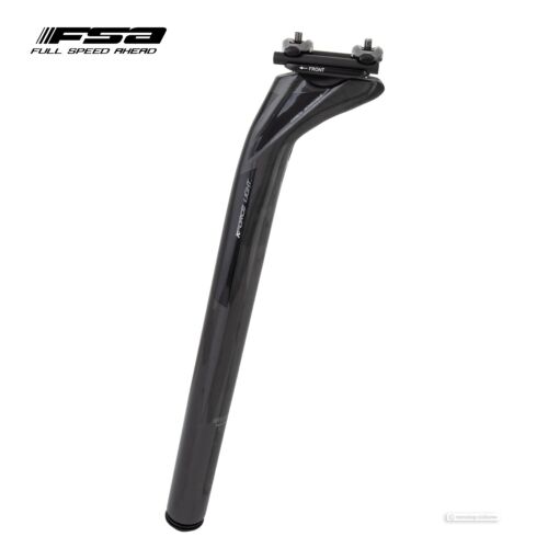 NEW FSA K-FORCE LIGHT UD Carbon Seatpost 0 mm Setback : 31.6 x 350 mm - Picture 1 of 2