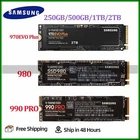 SAMSUNG SSD 970EVO Plus/980/990 PRO 250GB 500GB 1TB 2TB PCIe 3.0×4 NVMe M.2 Lot