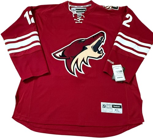 PAUL BISSONNETTE BIZNASTY SIGNED ARIZONA COYOTES REEBOK JERSEY BAS COA BP70102 - Picture 4 of 5