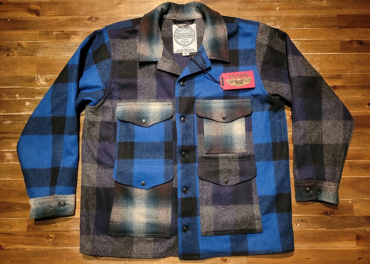 Filson Anniversary Archival Mackinaw Wool Cruiser | NWT | XL