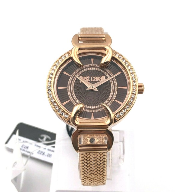 Orologio Just Cavalli Luxury R7253534502 acciaio Oro Rosè Donna Classico  Nero | Acquisti Online su eBay