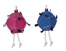 Pferde Spielball blau oder pink zum Aufhängen 1 Stück, Durchmesser ca. 22 cm