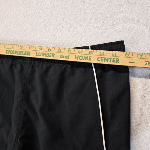 NIKE Shorts Swoosh Medium Black White Trim RN56323 CA05553 Polyester - Picture 5 of 8