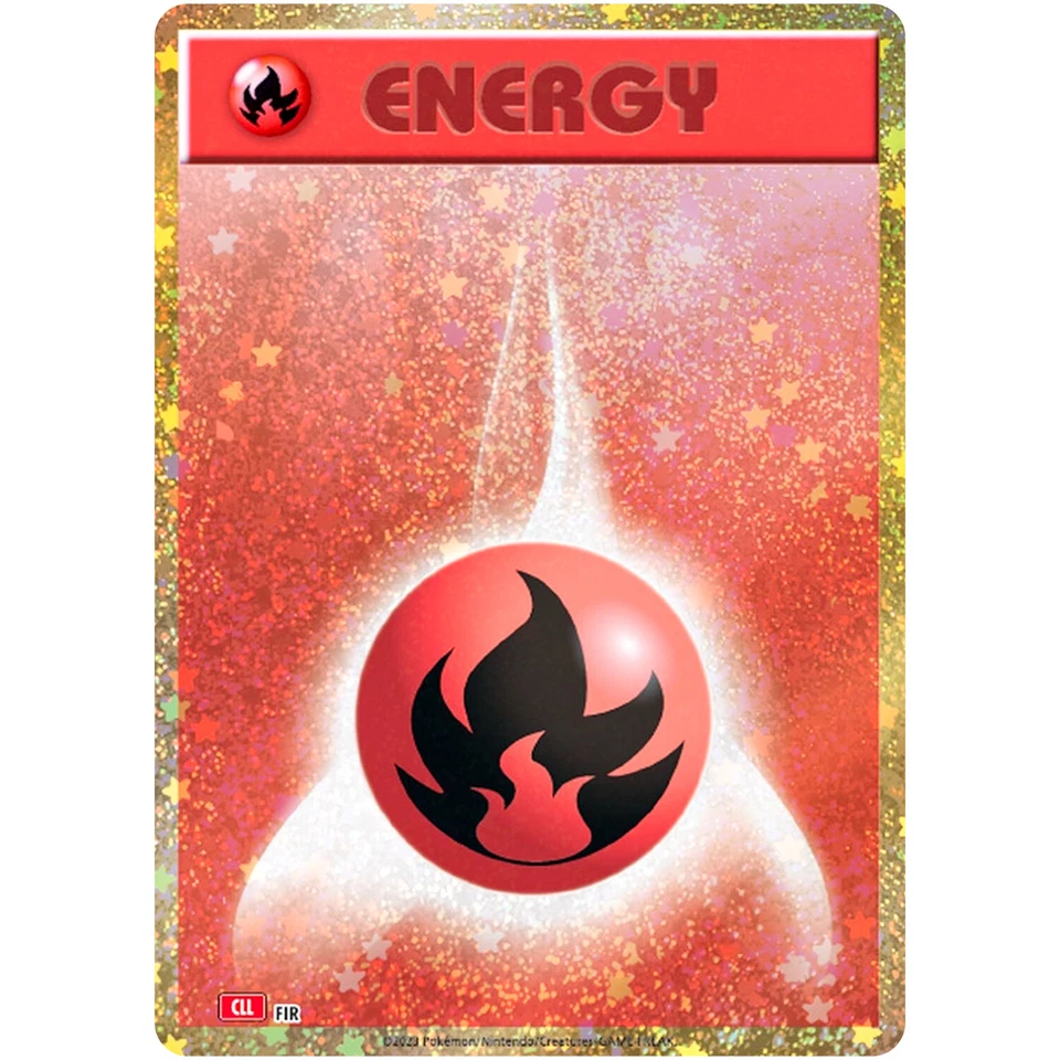 Fire Energy FIR CLL Pokemon Card Game Classic Charizard & Ho-Oh ex Deck - Image 2 of 3
