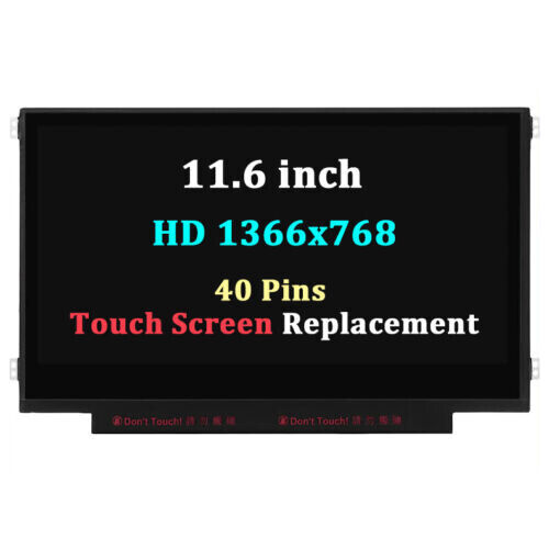 N116BCN-EA1 chromebook 11 G6 EE Laptop Lcd Led Touch Screen HD 1366x768 40 Pin - Picture 1 of 4