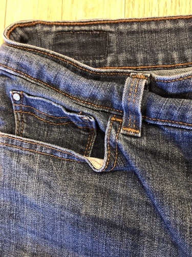 Levi's 526 Slender Boot Jeans Women's Mid Rise Dark Wash Denim Stretch 12/SC - Picture 3 of 15