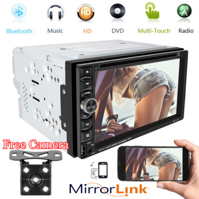 Car Stereo DVD Radio Bluetooth Fit Ford F-250 F-350 F-450 F-550 Super Duty Truck