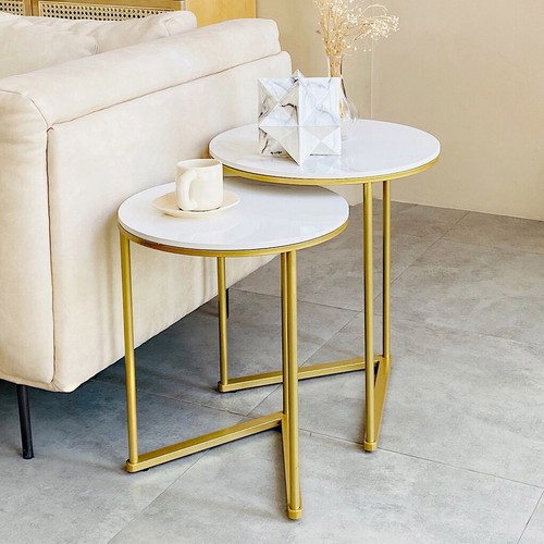 Luxus Couchtisch Sofatisch Beistelltisch Stehtisch 2er-Set Wohnzimmertisch Tisch - Bild 19 von 63