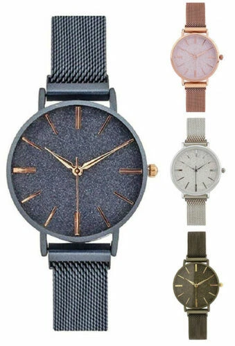 Geneva Silver Case Wristwatches