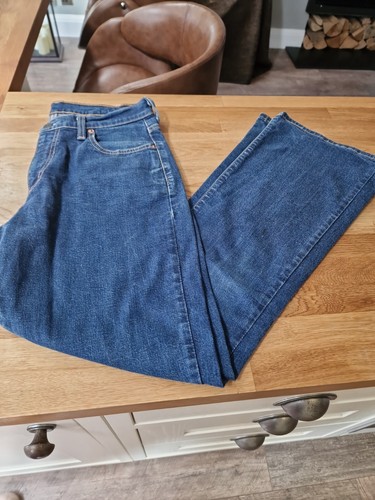 LEVIS 584 87 Womens Ladies Bootcut Flares Blue Jeans W32 L32 Pre Loved | eBay