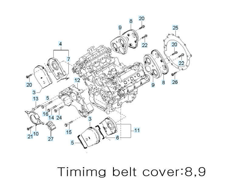Timing belt parts Item No Choose part and Write Quantity eBay