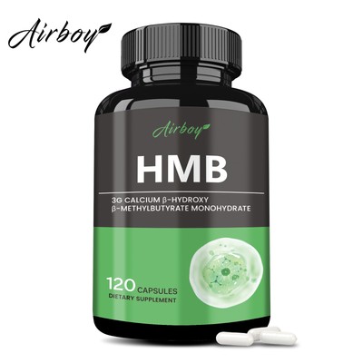 HMB Capsules 3000mg - Fat Burner, Strength Muscle & Strength, Boost Performanc