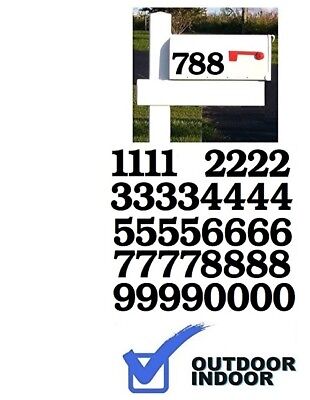Lot of 40 Metallic Gold Color,Mailbox Numbers Decal, Stickers,[BOOKMAN  BOLD]