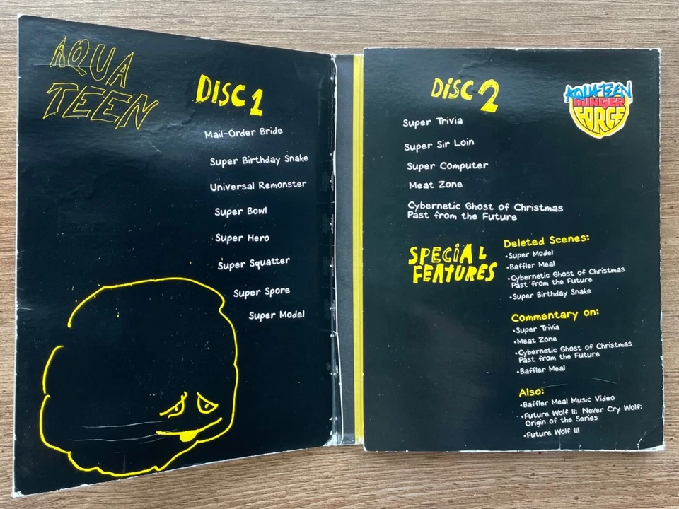 Aqua Teen Hunger Force Volume 2 DVD - ATHFV2 2004 Foto 4 de 4