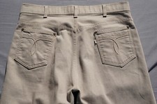 Vintage USA Made Levi's 'A Skosh More Comfort' Jean Style Casual Pants. 36X30