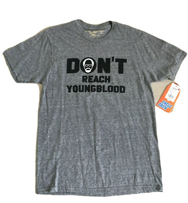 UNCLE DREW T-SHIRT - DON'T REACH YOUNGBLOOD - GR. XL - GRAU - NEU MIT ETIKETT