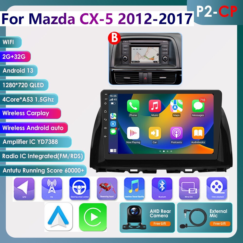 For Mazda CX-5 CX5 2013-2015 10.1