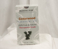 Majestic pure comeceuticals, cedarwood essential oil, 4 fl oz
