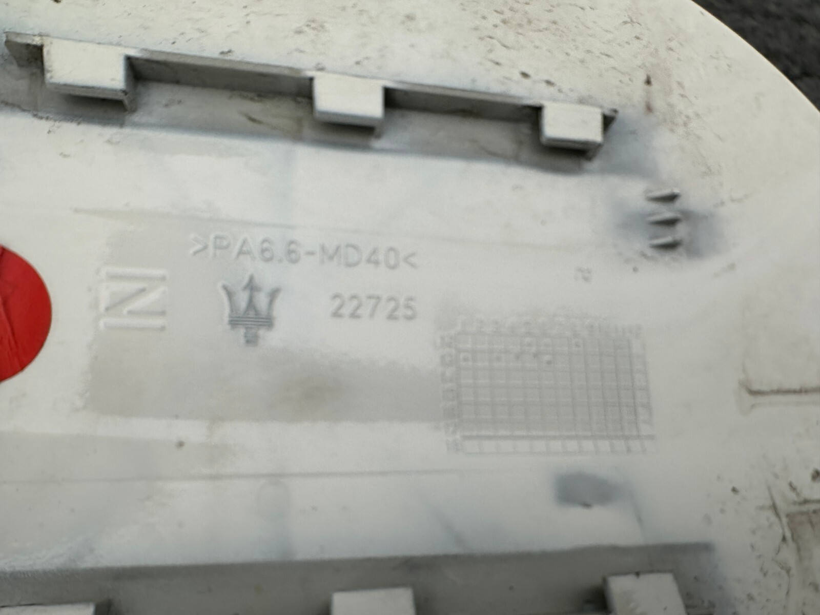 GAS DOOR LID ASSEMBLY OEM 67K 13-17 MASERATI QUATTROPORTE GTS M156