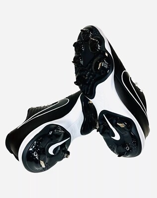 Nike Alpha Huarache 3 Varsity Low Cleats Spikes Black CT0829-003 Men’s Size 12 Nike Alpha Huarache 3 Varsity Low Cleats Spikes Black CT0829  main image 3