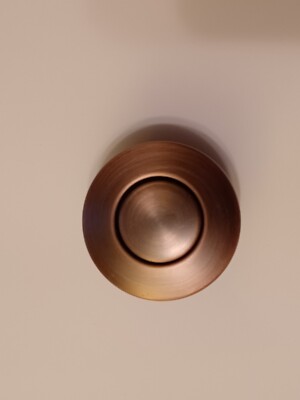 Sink Top Push Button Replacement for Insinkerator Air Switch Garbage / Red Oil
