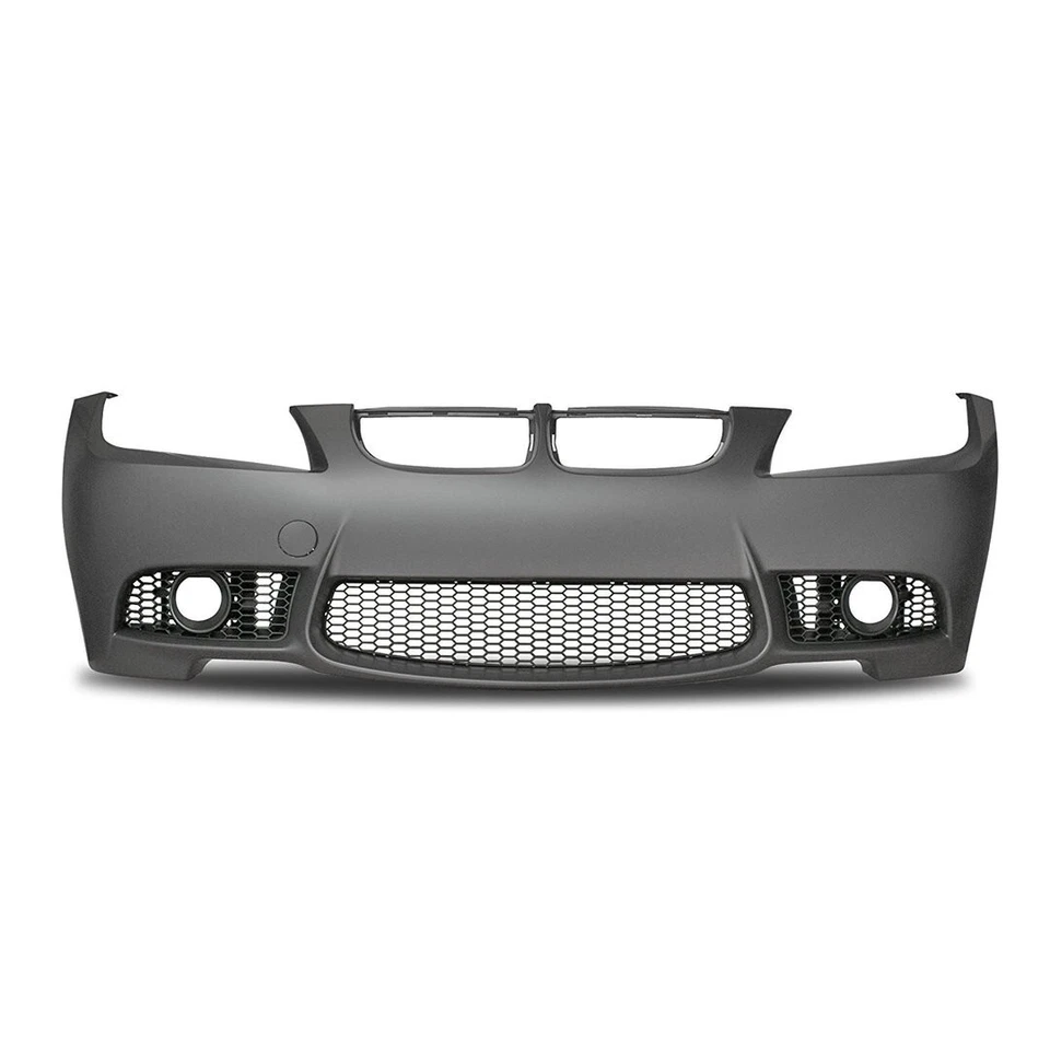 Paraurti anteriore BMW Serie 3 E90 E91 2005-2008 M3 Look ABS - Immagine 2 di 3