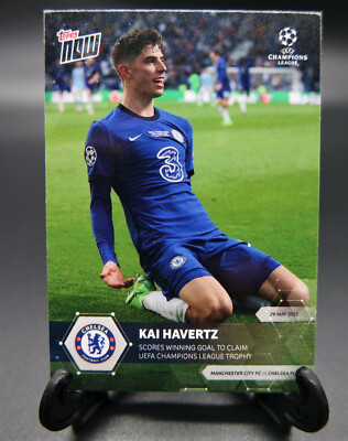 Topps NOW | KAI HAVERTZ | Chelsea FC | Scores winning Goal | UCL 2021 | #078