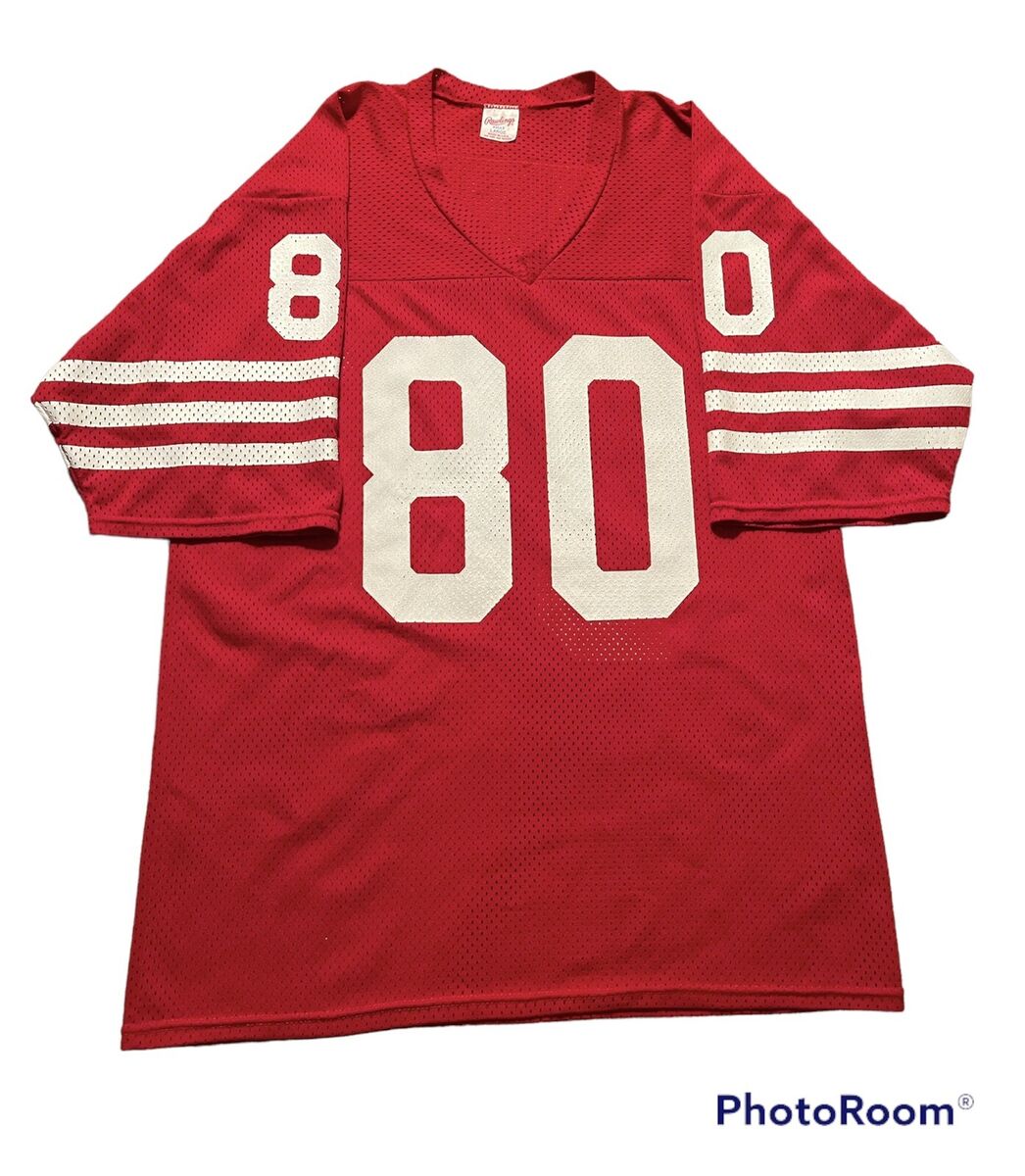 Vintage 80s San Francisco 49ers Jerry Rice 80 Jersey Large L Vintage 80s San Francisco 49ers Jerry Rice 80 Jersey Large L