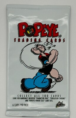 1994 Card Creations Popeye 65th Anniversary Trading Cards Unopened Pack