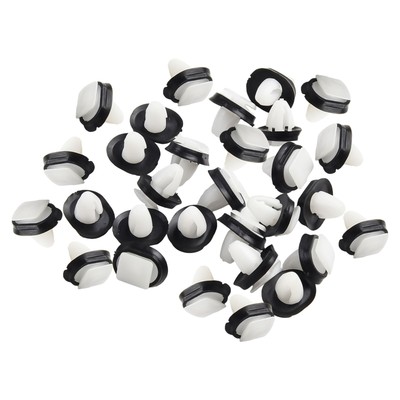 Weiß + Schwarz 17mm 30pcs Für Fiat Für Ducato Dauerhaft Gute Qualität Neu