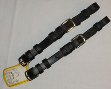 NOS Ideal Equestrian Leather Carriage Driving Shetland Size Open Cheek Straps