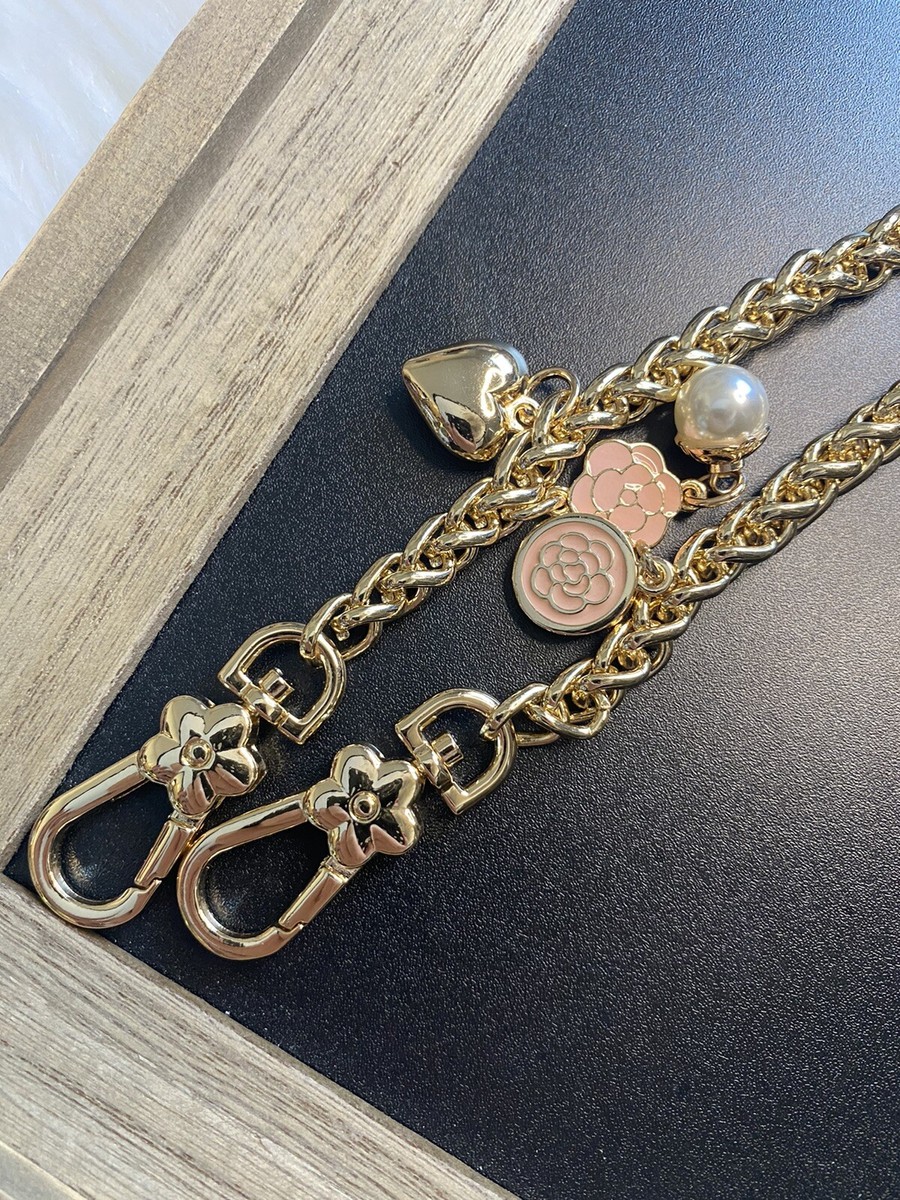 Bag Chain Strap Replacement Shoulder Handbag Purse DIY 19” Gold