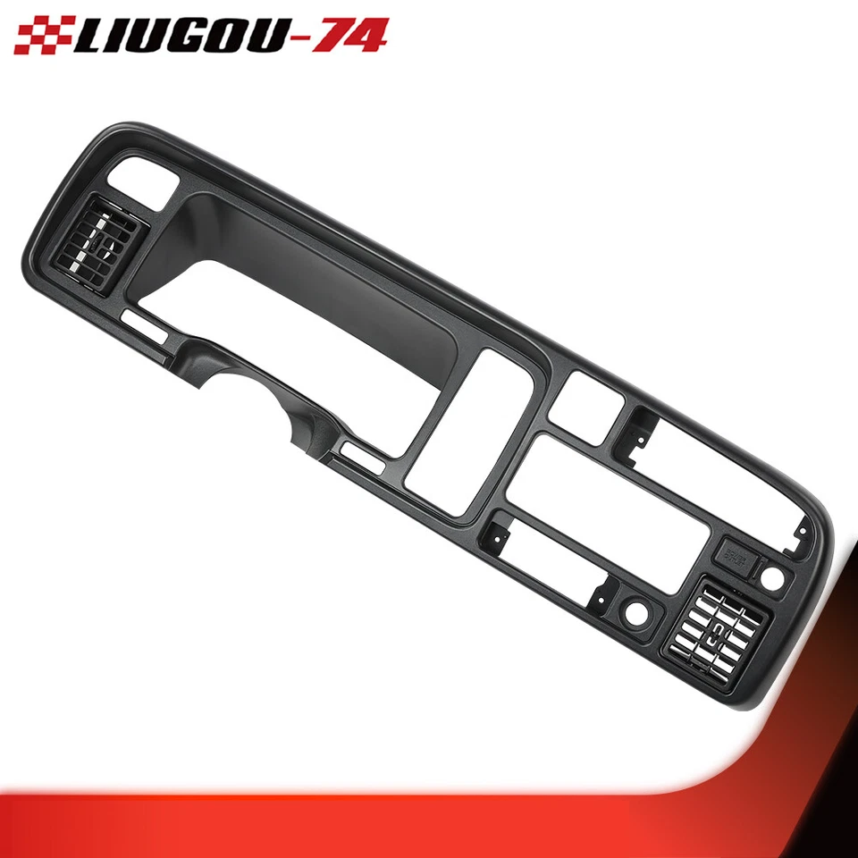 Dashboard Bezel Cover w/ Vents Fit For 1994-1997 Dodge Ram 1500 2500 3500 Pickup Foto 4 de 4