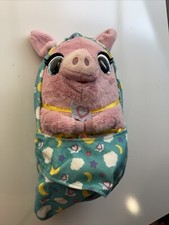 Disney Jr TOTS Cuddle and Wrap 10  PEARL THE PIGLET Pig Stuffed Plush Toy 2020