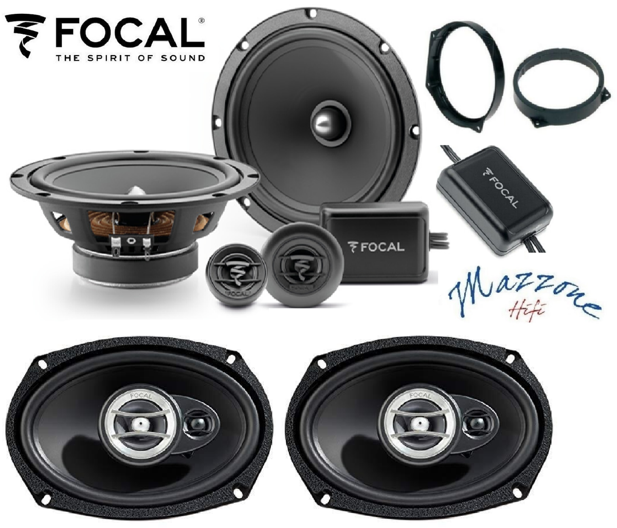 Focal Kit 6 Speakers For Mini One Cooper R50-R53 And Cabrio Front