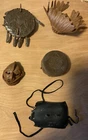 1960’S MARX CHIEF CHEROKEE INDIANS ACCESSORIES HEAD DRESS SHIELD ETC