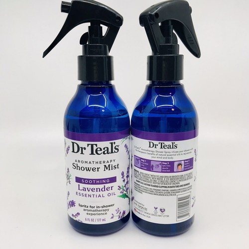 3 - Dr. Teal's Aromatherapy Shower Mist Soothing Lavender Essential Oil 6 oz - Picture 2 of 4