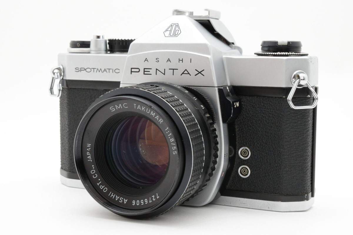 フィルムカメラ ASAHI PENTAX SP F SMC TAKUMAR Asahi Pentax SP-F Spotmatic F SLR Camera SMC Takumar 1:1.8