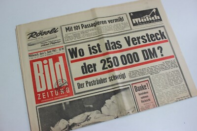 BILDzeitung 05.06.1963 Juni 5.6.1963 Geschenk Geburtstag 58. 59. 60. 61.