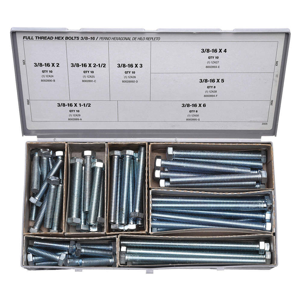 Hex Bolt Assortment, 1ZA23. (HH) eBay