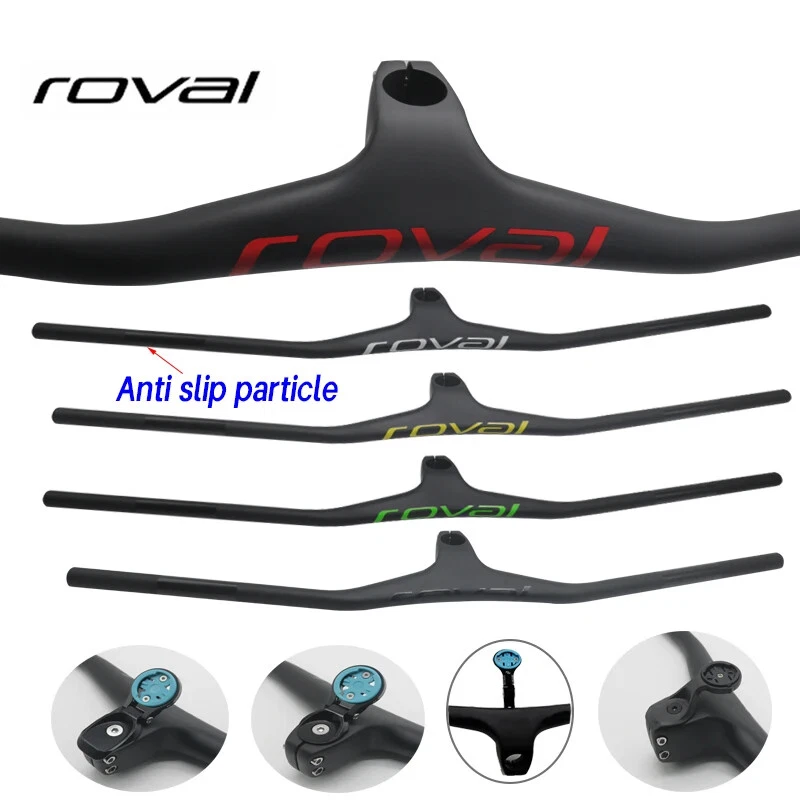 Велосипедный руль из углеродного волокна для горного велосипеда 800 мм интегрированный руль со стержнем 28,6 мм - Изображение 2 из 4