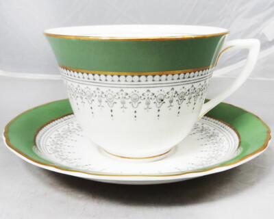 REGENCY GREEN & GRAY Royal Worcester 5 Piece Setting NEW