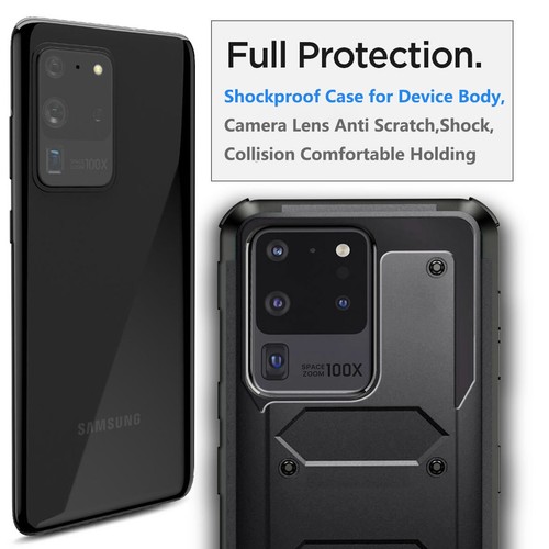 For Samsung Galaxy S20/Plus/Ultra Shockproof Case Clip Cover W/ Screen Protector - Picture 63 of 76