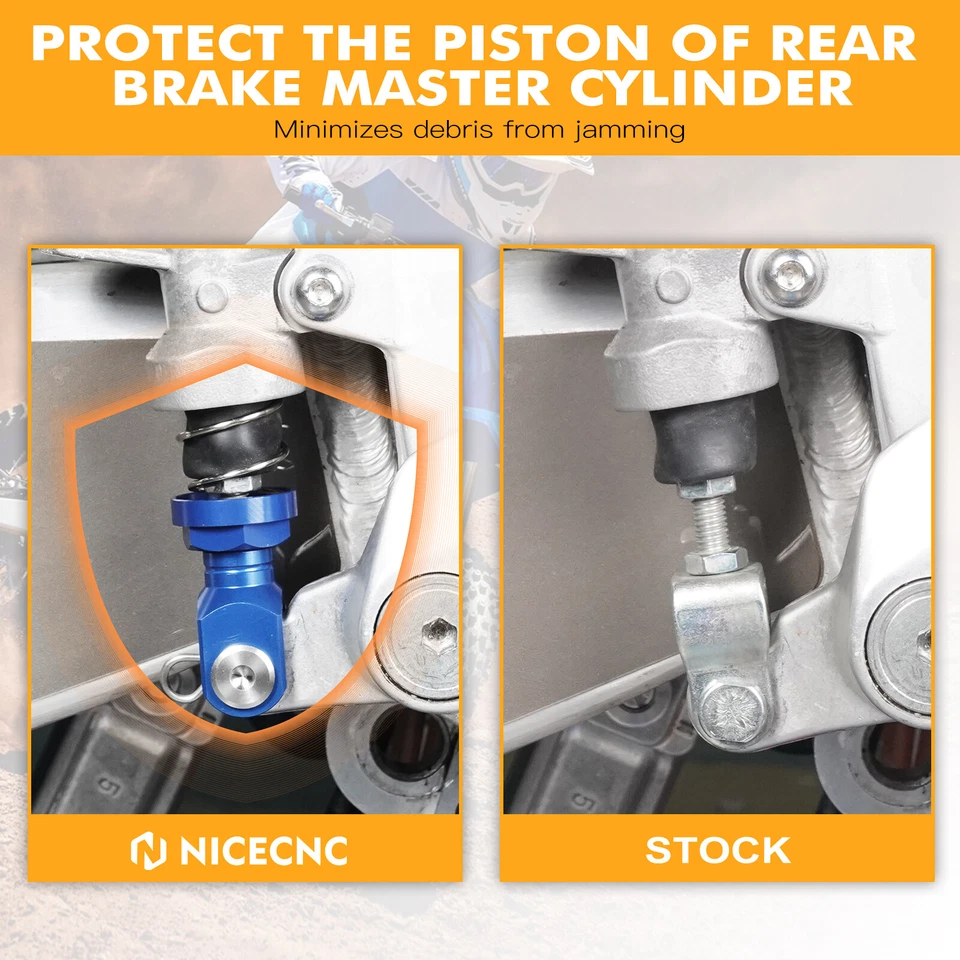 Kit de resorte de retorno de freno trasero para Yamaha YZ125 YZ250 WR250F WR450F YZ250F YZ450F Foto 3 de 4