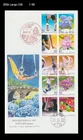 Natl.Sports Festival,Archery,Soccer,Kendo,Flower,Japan 2014 FDC,Gymnastics,Cover