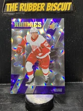 /149 Marco Kasper #105 2023-24 SPx Parallax Purple Detroit Red Wings