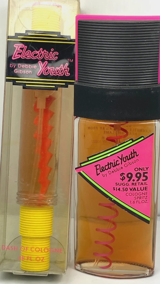 Debbie Gibson ELECTRIC YOUTH Colonia Spritz + Dash Of Cologne **RARO DE COLECCIÓN Foto 3 de 4