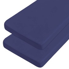 Cot Sheets 31" x 75", 2 Pack Cot Size Sheet Fitted with Narrow Twin/Camp Bunk...